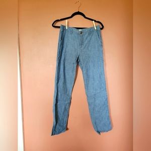 GAP linen pants, size 00